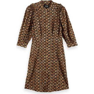 👉 Jurk l vrouwen print Scotch & Soda 164945 8719029730554