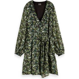 👉 Jurk s vrouwen print Scotch & Soda 164766 8719029730370