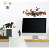 👉 Muursticker vinyl One Size Color-Meerkleurig RoomMates muurstickers Hoe tem je een draak 3 28 stuks 34878786520