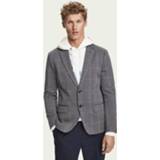 👉 Blazer XL mannen male grijs Scotch & Soda 158386 0218 singel breasted