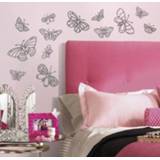 👉 Muursticker vinyl One Size Color-Meerkleurig RoomMates muurstickers Vlinders 29 stuks 34878010076