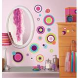 👉 Muursticker vinyl One Size Color-Meerkleurig RoomMates muurstickers crazy dots 31 stuks 34878297231