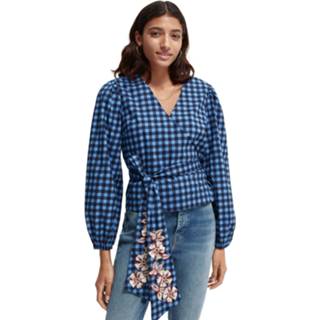 👉 Blous l vrouwen print Scotch & Soda Blouses 135037 8719029727226