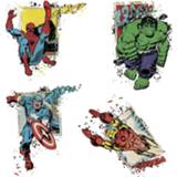 👉 Muursticker vinyl One Size Color-Meerkleurig RoomMates muurstickers Marvel 4 stuks 34878080208