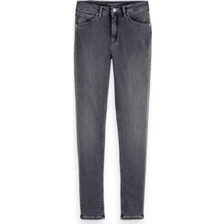 👉 Skinnyjeans grijs vrouwen Scotch & Soda 164319 4579 haut skinny jeans latest flame grey