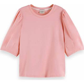 👉 Shirt l vrouwen roze Scotch & Soda T-shirt 166193 8719029780405