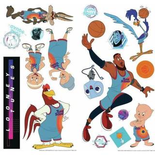 👉 Muursticker vinyl One Size Color-Meerkleurig RoomMates muurstickers Space Jam junior 34-delig 34878460383