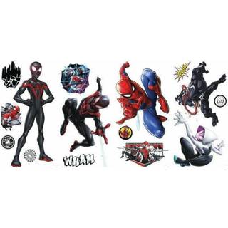👉 Muursticker vinyl One Size Color-Meerkleurig RoomMates muurstickers Spider-Man Miles Morales 15-delig 34878634906