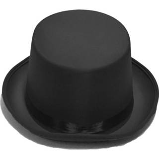👉 Hoge hoed zwart vilt One-Size Color-Zwart Rubie's unisex 4003417144011