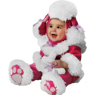 👉 Kinderkostuum roze wit polyester 80 Color-Roze kinderen Rubie's Pink Poodle maat roze/wit 883028517046