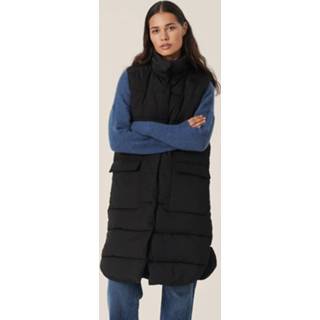 👉 Polyester m vrouwen zwart Moss Copenhagen 16185 kaysa waistcoat 5712808540781