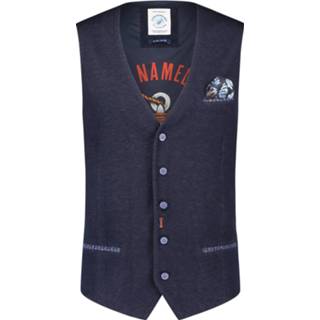 👉 Male blauw A Fish Named Fred 23.02.133 navy 50