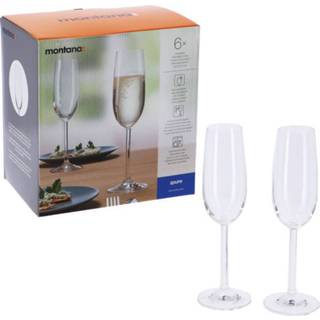 👉 Montana pure champagne glazen set van 6 4002541423849