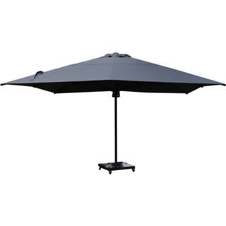 👉 Parasol antraciet active Stintino LED 400x400 cm