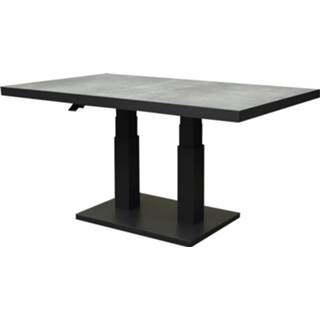 👉 Antraciet aluminium active Pacific lounge-diningtafel 160x90xH49-72 cm in hoogte verstelbaar ceramic blad 659424236344