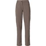 Vaude - Women's Farley Stretch Pants III - Trekkingbroek maat 46 - Regular, grijs/bruin