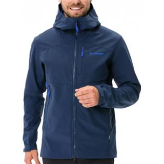 👉 Softshell jacket XXL blauw mannen Vaude - Roccia II Softshelljack maat XXL, 4062218309005