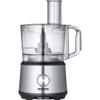 👉 Foodprocessor zwart zilver Severin KM 3892 1200 W Zilver, 4008146038099