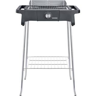 👉 Grill zwart Severin PG 8124 Uitvoering (BBQ): Vaste 4008146037511