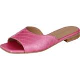 👉 Muiltje van geitennappa Alba Moda Roze