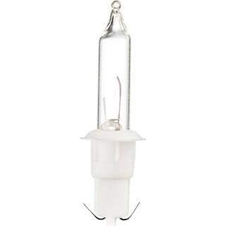 👉 Konstsmide 2604-052 Reserve lampjes voor lichtketting 5 stuk(s) Witte steekfitting 2,4 V Helder