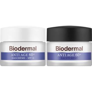 👉 Combiset Biodermal Anti Age 50+ Gezichtsverzorgingsroutine - Dag- en Nachtcrème - 2 stuks