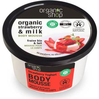 👉 Gezondheid Organic Shop Strawberry & Milk Body Mousse 4744183012493