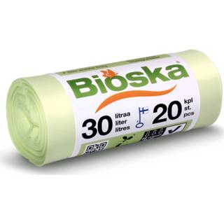 👉 Afvalzak huis Bioska Afvalzakken 30 liter 6414630019914