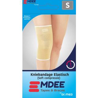 Knie bandage elastisch s gezondheid Emdee Kniebandage Maat 8719689978365