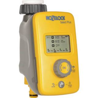 👉 Besproeiingsbesturing Hozelock Select Plus Controller 2224 0000 werkt op batterijen 5010646062435