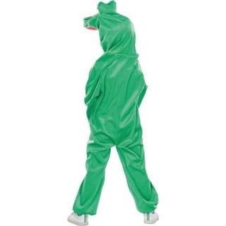 👉 Verkleedpak groen wit polyester 128 Color-Groen Rubie's draak junior groen/wit maat 4003417865039