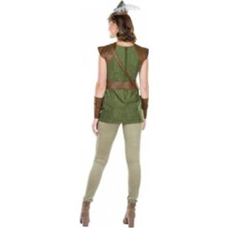 👉 Verkleedpak groen polyester Color-Groen vrouwen Rubie's jager dames 7-delig mt 38 4003417859502