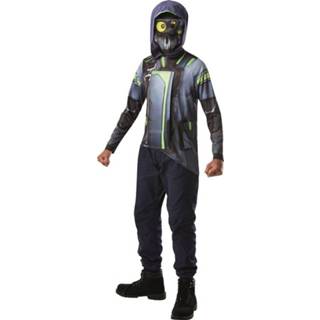 👉 Verkleedkostuum blauw polyester Color-Grijs jongens Rubie's Fortnite Archetype mt 152 883028391318