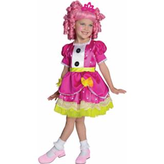 👉 Kinderkostuum roze geel polyester 104 Color-Geel kinderen Rubie's Jewel Sparkles roze/geel maat 883028955954