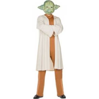 👉 Verkleedpak bruin polyester XL Color-Bruin Rubie's Yoda 3-delig mt 883028281404