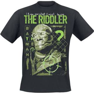 👉 Shirt zwart mannen m Batman - The Riddler T-shirt 4055585472113