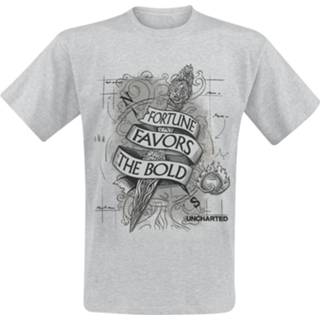 👉 Tattoo grijs mannen m Uncharted - T-shirt 3664794311505