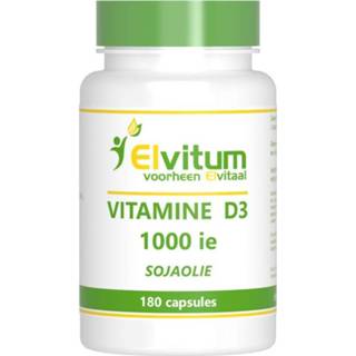 👉 Gezondheid Elvitum D3 1000ie Sojaolie Capsules 8718421582525