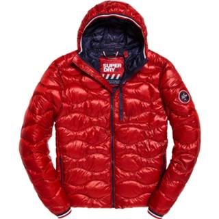 👉 Winterjas rood XS Superdry Wave Quilt (M50017DR - 60L) 5057101619537
