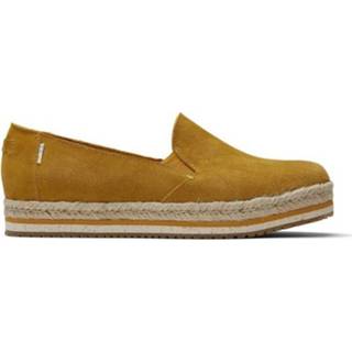 👉 TOMS Palma amber suede 10015014 instap