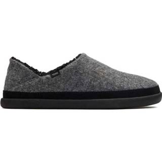 👉 Toms Ezra smoke grey repreve two tone felt 10016808 pantoffel