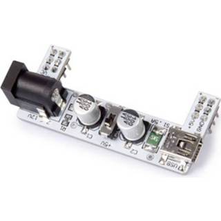 👉 Breadboard Whadda WPM424 2-kanaals vermogensmodule voor breadboards 3,3 V / 5 5410329725495