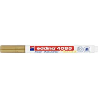 👉 Krijtmarker goud Edding e-4085 4-4085053 1 mm, 2 mm stuks/pack 4057305036391