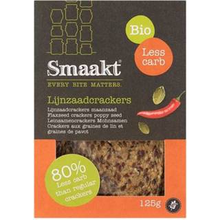 👉 Gezondheid Smaakt Less Carb Lijnzaad Crackers 8719153029449