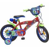 👉 Aluminium jongens rood Disney PJ Masks 14 Inch 23,5 cm Knijprem 8422084014049