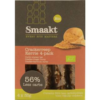 👉 Smaakt Less Carb Crackerreep Kerrie 4-pack