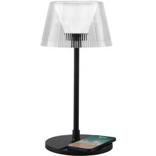 👉 Bureaulamp wit active LED 5W Dimbaar, Draadloze Oplader, Warm / Koel 8720211272363