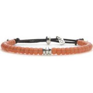 👉 Kralenarmband bruin edelstaal volwassenen vrouwen nederlands maartje Qoss Kralen Armband Terra