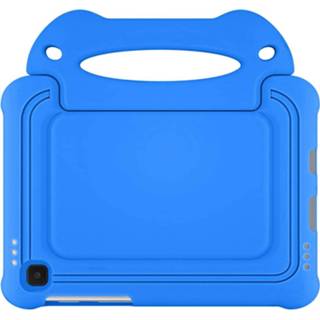 👉 Kinderhoes blauw kids proof hoesje kinderen Samsung Galaxy Tab A7 Lite - Case Ultra Met Screenprotector 8720684007714