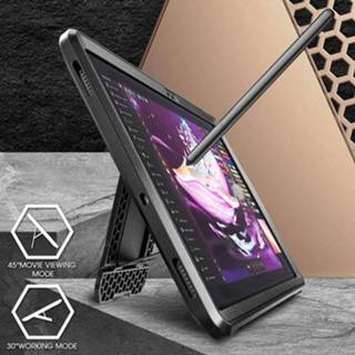 👉 Zwart extreem hoesje Samsung Galaxy Tab S8+ / S7+ Hoes - Supcase Unicorn Beetle Pro 843439134058